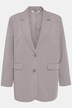 Oversized-Blazer, Revers, Langarm