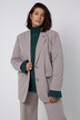 Oversized-Blazer, Revers, Langarm