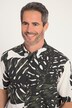 Skjorta, Beachwear, med halvlång ärm, tropiskt print och buttondown-krage