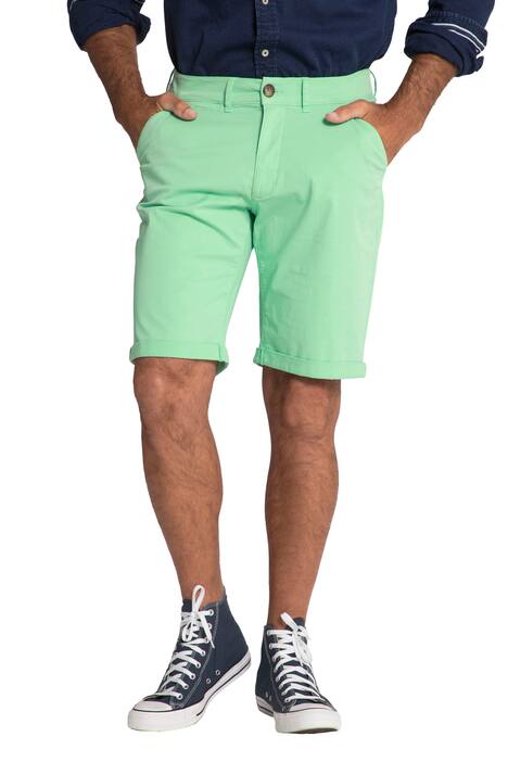 Bermudy, pohodlný břišní střih, chino, Regular střih, do 36/72