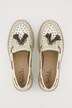 leren loafers, stippendessin, kwastjes, wijdte H