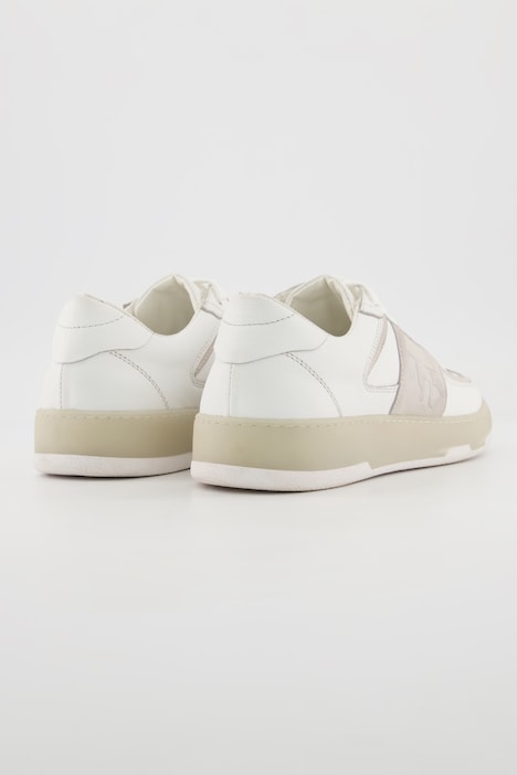 Stripe Detail Perforated Leather Sneakers | Sneakers | Shoes