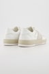 Lær-sneaker, sporty huller, bredde H