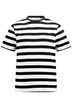 Tričko, krátké rukávy, proužky, kulatý výstřih