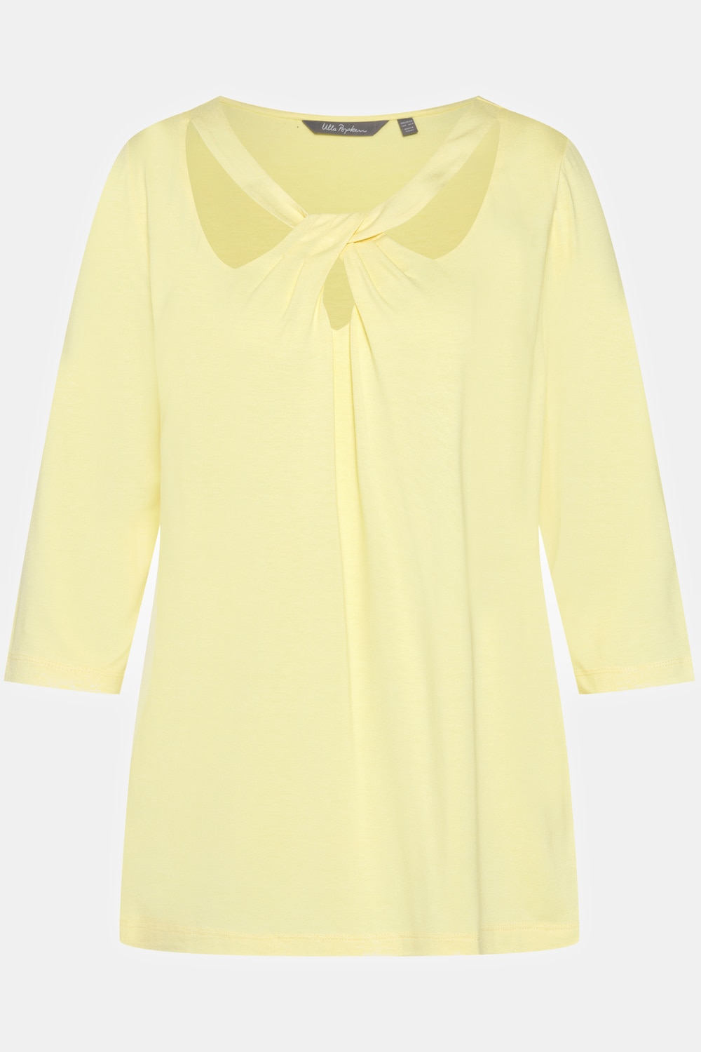Stora storlekar Topp, Dam, beige, storlek: 50/52, Polyester/Viskos, Ulla Popken