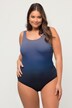Zigzag Gradient One Piece Swimsuit