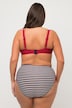 bikini, strepen, structuur, softcups met beugels