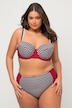bikini, strepen, structuur, softcups met beugels