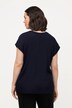 T-shirt, oversize, zebra, rund hals, korte ærmer
