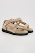 Trekking-sandaler, borrelås, flexspor, bredde H