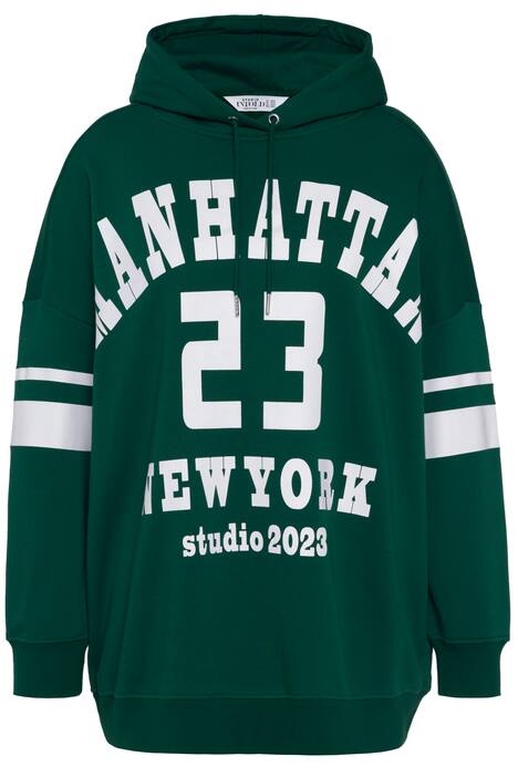 Mikina s kapucí, oversize, kapuce, dlouhé rukávy