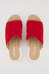 leren sandalen, klittenbandpatje, comfortabele wijdte