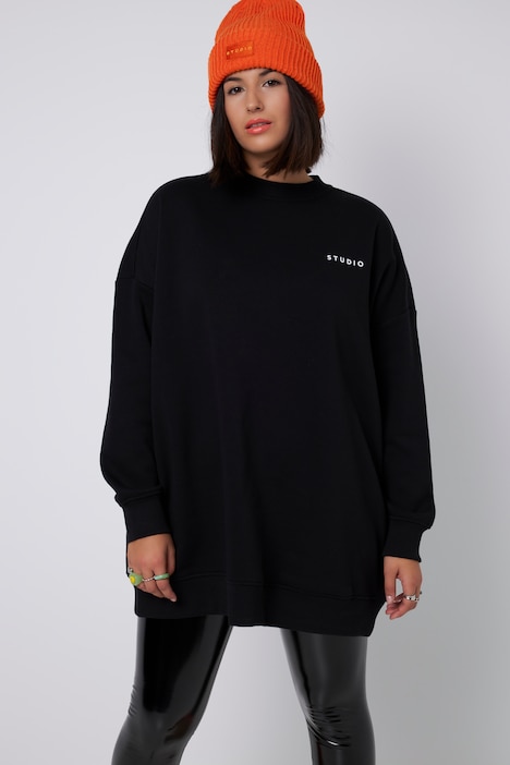 Sweatshirt, oversized, Logo Print, Rundhals, Langarm