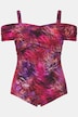 Carmen Neckline One Piece Swimsuit