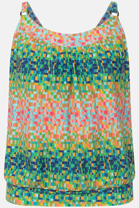 Tankini, Pixelmuster, Softcups, Träger verstellbar