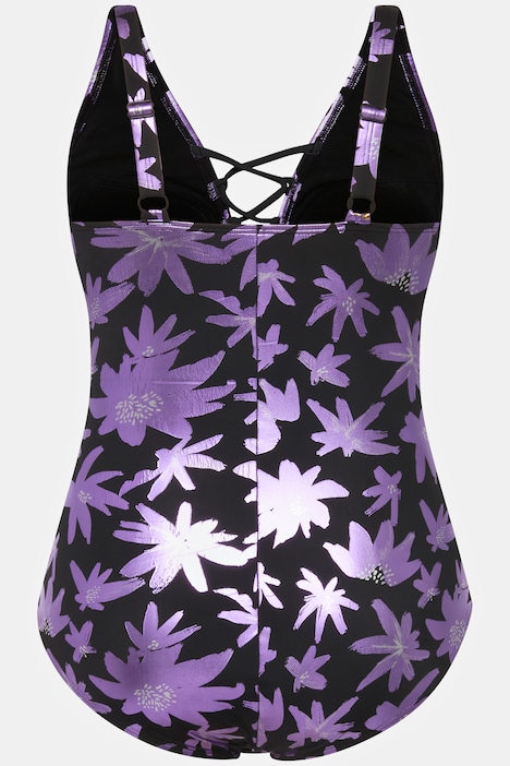 Floral Print Front Lined Swimsuit | Swimsuits | Swimwear
