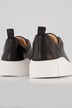 Lederschuhe, Wechselfußbett, markante Sohle, Lederfutter