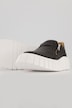 Scarpe in pelle slip-on con zip, soletta sostituibile e larghezza comfort