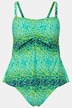 bandeau tankini, pixeldessin, softcups, gerecycleerd