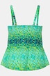 bandeau tankini, pixeldessin, softcups, gerecycleerd