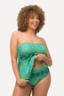 bandeau tankini, pixeldessin, softcups, gerecycleerd