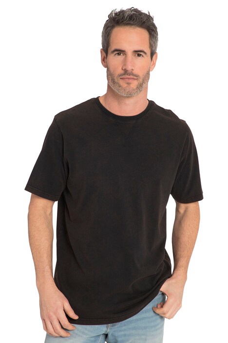 Tričko, krátké rukávy, barvené, kulatý výstřih