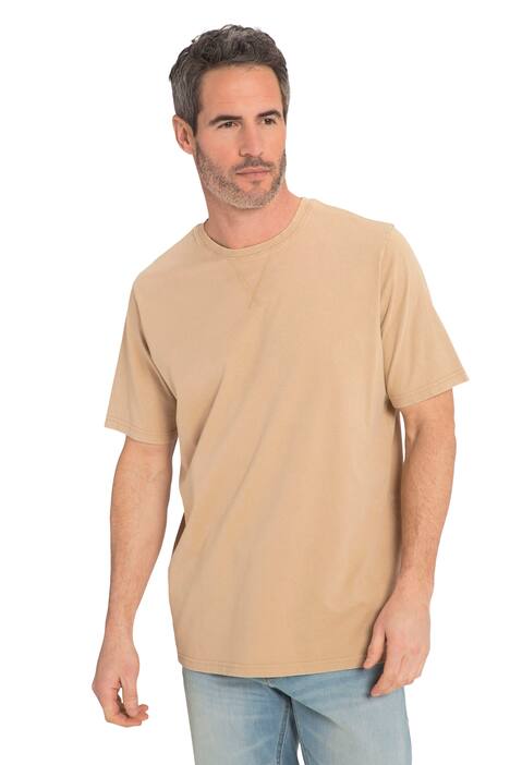 Tričko, krátké rukávy, barvené, kulatý výstřih