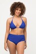 Bikini triangle. Bonnets souples et amovibles. Fronces.