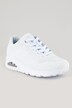 Skechers-sneaker, imitert skinn, memory foam, komfortbredde