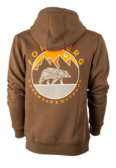 Hoodie mit Backprint