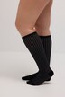 Pinstripe Compression Knee Socks