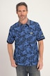 Polo shirt, short sleeve, piqué, floral print