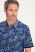Polo shirt, short sleeve, piqué, floral print
