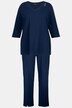 Pyjamas, KISS, V-ringning, 3/4-ärm, fickor