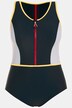 Badeanzug, Zipper, herausnehmbare Softcups, V-Ausschnitt