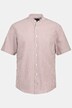Chemise en tissu gaufré Seersucker. Petit col à pointes boutonnées. Coupe Modern Fit.