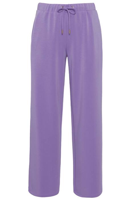 Teplákové kalhoty, široké, rovné nohavice, elastický pas, kapsy