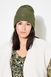 Beanie, hue, ribstrik, patch, unisex