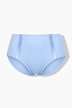 Culotte midi en microfibre. Bandes en satin