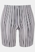 Pantalon de bain à rayures en matière recyclée, taille élastique