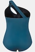 Maillot de bain One Shoulder. Imprimé lys. Jolie découpe.