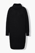 Strick-Minikleid, oversized, Rollkragen, Langarm