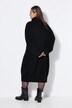 Strick-Minikleid, oversized, Rollkragen, Langarm
