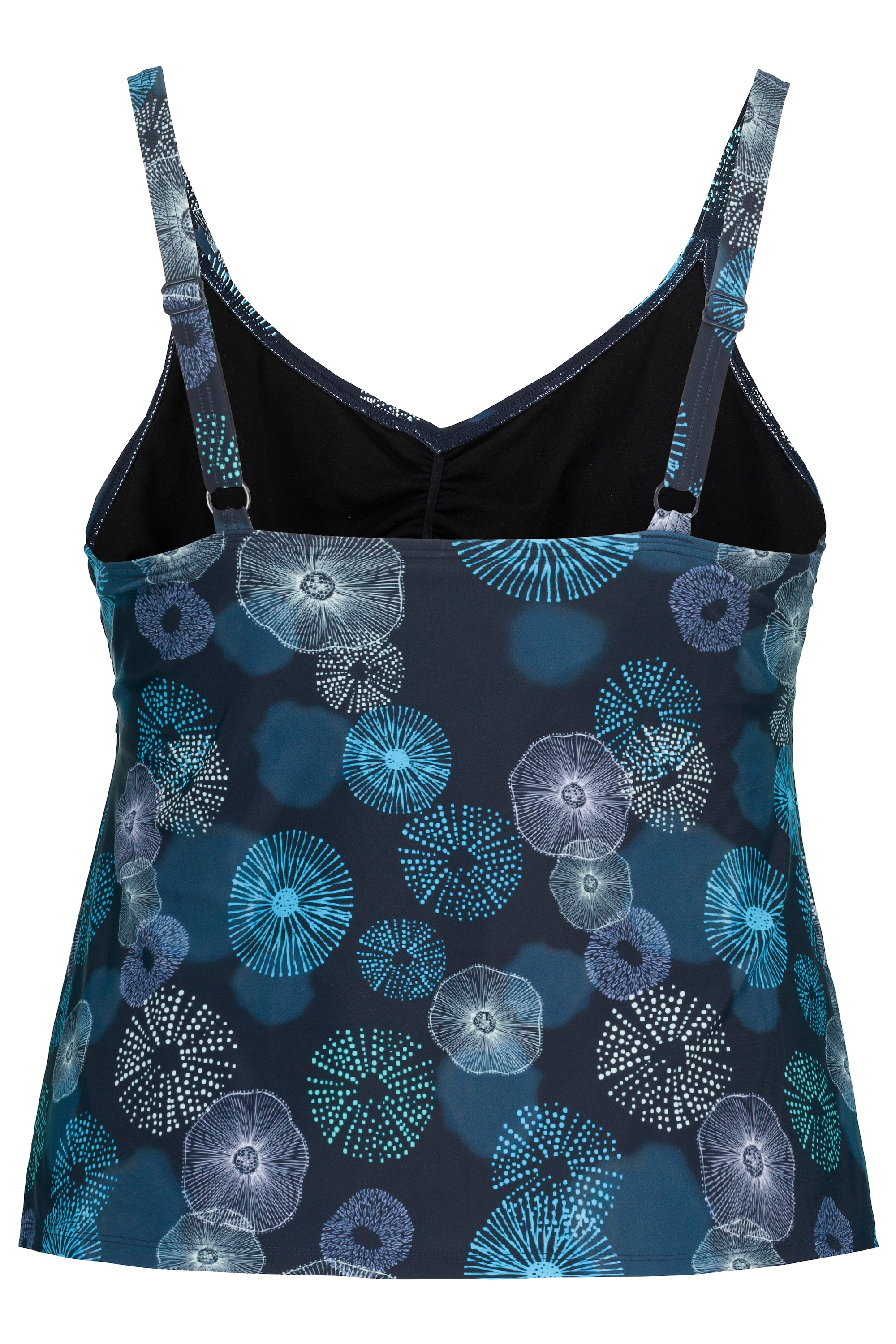 Ulla Popken Damen große Größen Tankin Jellyfish print 815380