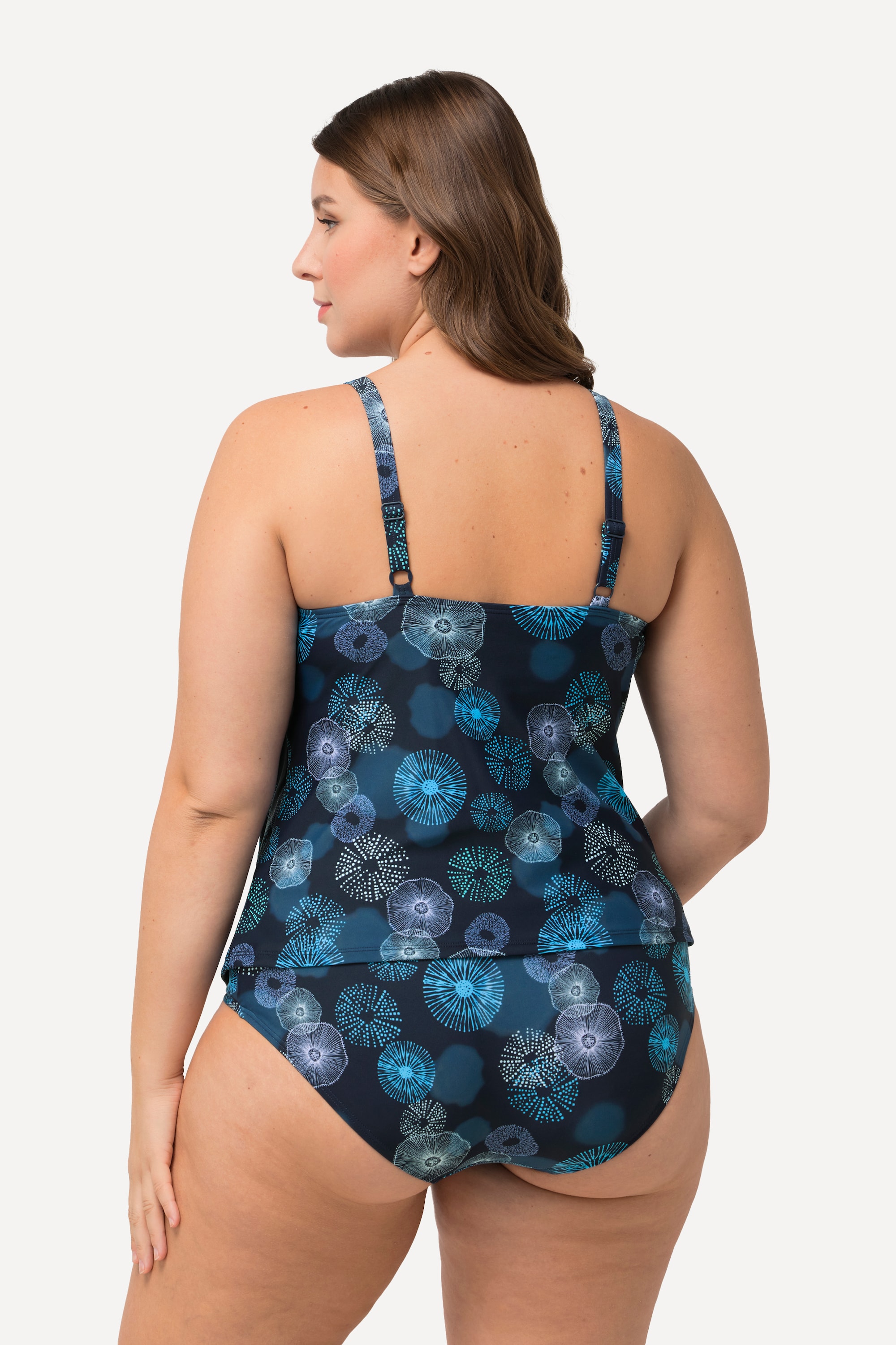 Ulla Popken Damen große Größen Tankin Jellyfish print 815380