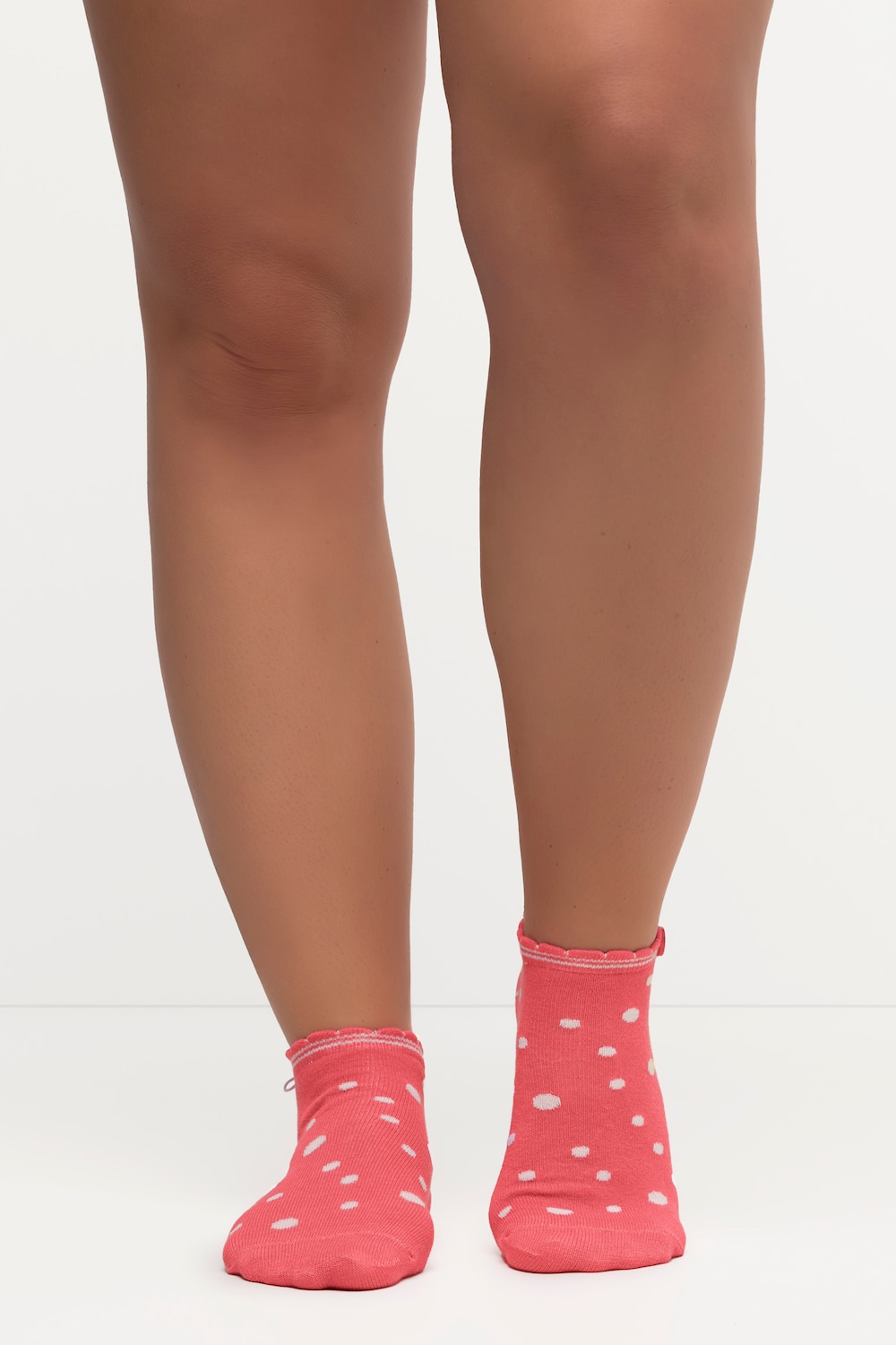 Große Größen Sneakersocken, Damen, rosa, Größe: 39-42, Baumwolle/Synthetische Fasern, Ulla Popken