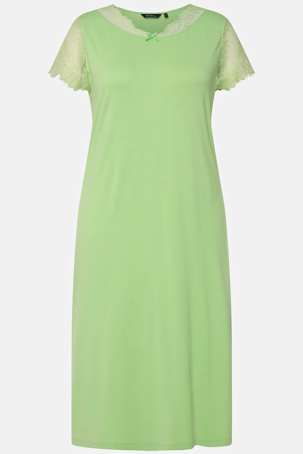 Stora storlekar Nattlinne, Dam, grön, storlek: 46/48, Polyester/Viskos, Ulla Popken