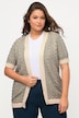 cardigan, egg-shape, korte mouwen, biologisch katoen