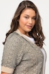 cardigan, egg-shape, korte mouwen, biologisch katoen