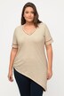 Eco Cotton Asymmetrical Short Sleeve Tee